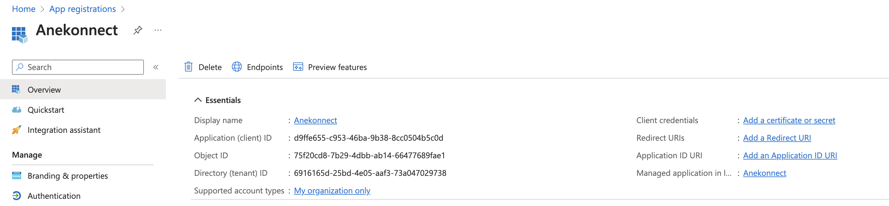 App Page